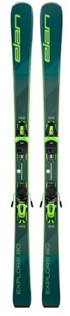 elan - Ski-Set Explore 80 + Bindungen El 10.0 Gw Shift Grün Herren – Größe 176 – Grün