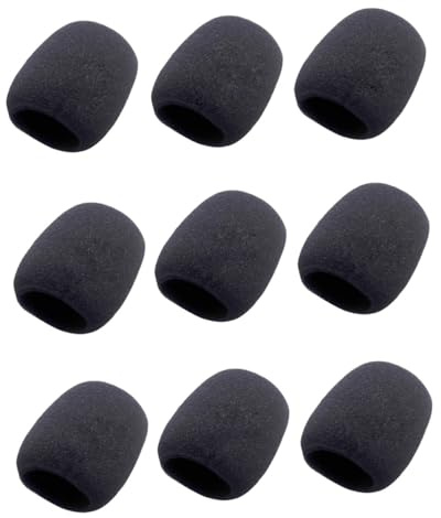 ifundom 27pcs Microphone Covers for Ktv Supplies Protector Windscreen Mic Covers Mic Cushion for Handheld Microphone Windscreen