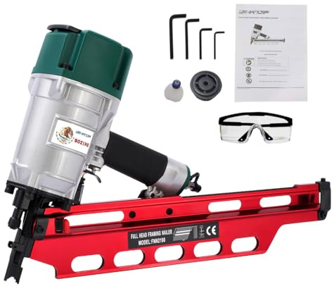 BHTOP Mexican Style 9021NS Framing Nailer, Professional Framing Gun
