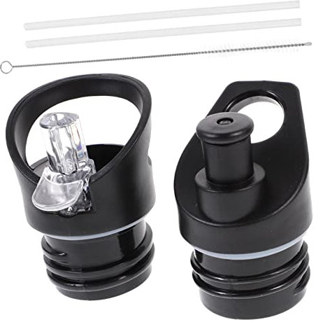 NULYLU 2stücke Saugdüsenabdeckung Für Täglichen Gebrauch Vakuum-flaschendeckel Aus Kunststoff Tragbare Flaschenabdeckung Geeignet Für Camping Wandern Und Reisen