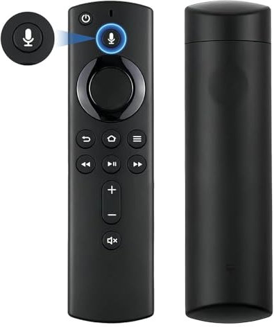 Voice Remote Control L5B83H for Smart TVs, 2nd Gen Remote Control Replacement Compatible with 4K/Lite/Cube/4K Max, Voice Remote 3rd Gen with TV Button Control and Voice Search Function