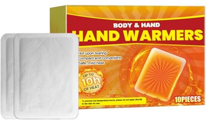 Self-Heating Sticker, Self-Heating Portable Body Warmer Patch, Multi-Purpose Heating Patch for Feet, Abdomen, Arms, Waist, Legs