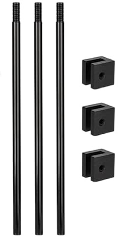 Tripod Grill - Camping Tripod | Outdoor Campfire Tripods | Detachable Aluminum Alloy | Portable and Adjustable Stove Tripods Contains Height | Multifunctional Trivets Grill pa