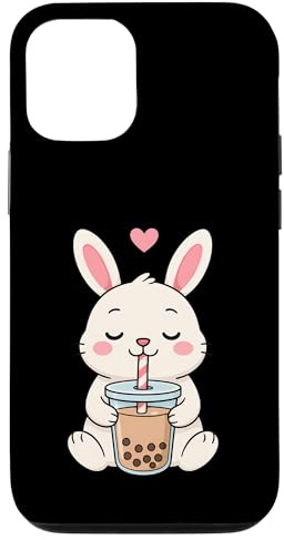 Kaninchen Boba Tea Bubble Tea Hülle für iPhone 12/12 Pro