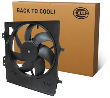 HELLA 8EW 366 420-221 Fan, engine cooling - 12V - 250W - Electric