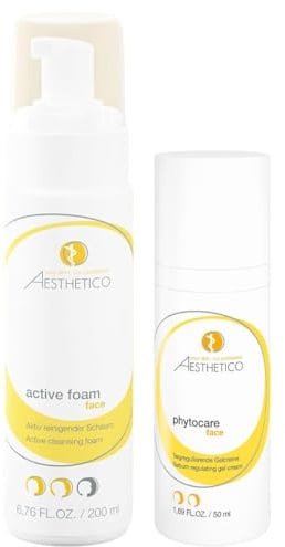Aesthetico Sparset Active Foam + Phytocare, Hautreinigung & Gelcreme