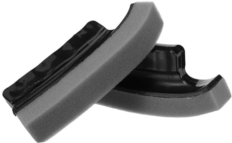 2 Stück-pack Gebogene Barthaar Reinigungsbürste für Waschbecken Schwarz | Kunststoff und Schwamm, Kratzfrei und Ergonomisch, für Salon und Zuhause, Kompakt Tragbar