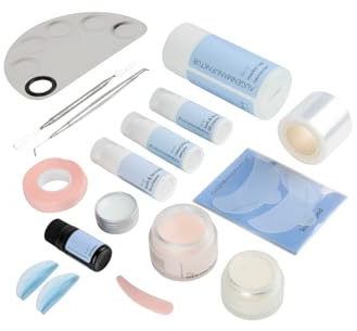 Augenmanufaktur Korean Lash Lifting Set – Wimpernlifting Profi Kit für lange, voluminöse, natürliche Wimpern – Lashlift mit Lotionen, Primer, Double Filler, Fix Balm & Powder