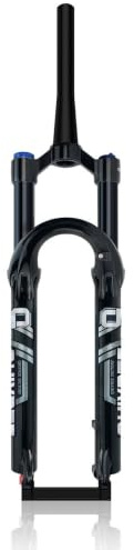 Forcella ammortizzata per mountain bike 26/27.5/29 freno a disco QR 9x100mm | Tubo dritto/Conico, regolazione estensione, blocco manuale, Corsa 120mm, XC/AM
