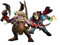 Action Figur WoW Gnome Rogue vs. Kobold Miner (Serie VIII)