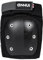 Ennui Schoner Street Knee, Schwarz, XL