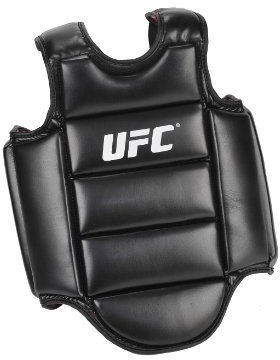 UFC Brustschützer Chest Guard, Schwarz, S