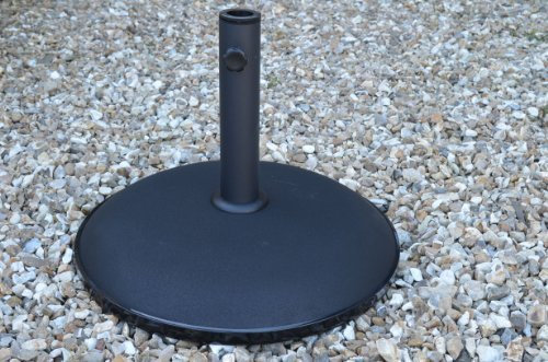 Field & Hawken - Black Concrete 15kg Parasol/Umbrella Base