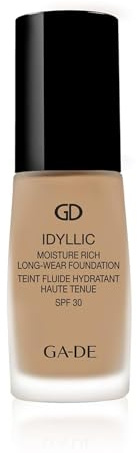 GA-DE Idyllic Moisture Rich Long Wear Foundation 303 Sunny Beige, 1er Pack (1 x 30 ml)