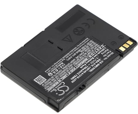 CS-SMC55SL Akku 750mAh Kompatibel mit [Siemens] A51, A52, A55, A56, A57, A60, A62, A65, A75, C55, C56, C60, C61, C70, C71, CT56, M55, M56, MC60, S55, S56, S57A70 Ersetzt EBA-510