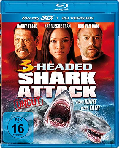 3-Headed Shark Attack 3D: Mehr Köpfe = Mehr Tote! (uncut Version)