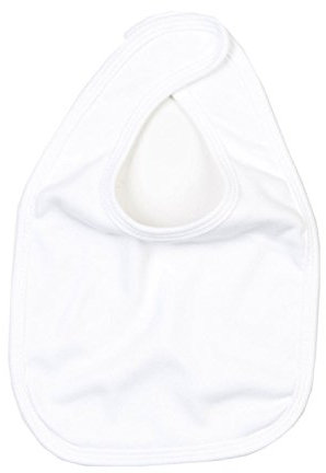 Babybugz: Baby Bib/Lätzchen BZ12, Größe:One Size;Farbe:White