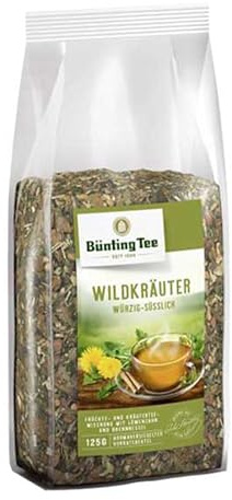 Bünting Wildkräuter 3er Pack – loser Kräutertee – 3 x 125g