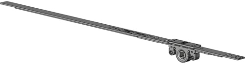WINKHAUS Getriebe konstant GAK.710, DM 15,5 mm, FFH 460-710 mm, silber