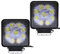 Greenmigo 2X 27W Auto LED Offroad Arbeitsscheinwerfer Arbeitsleuchte 12V 24V Spot Strahl Rückfahrscheinwerfer Quadrat für Traktor