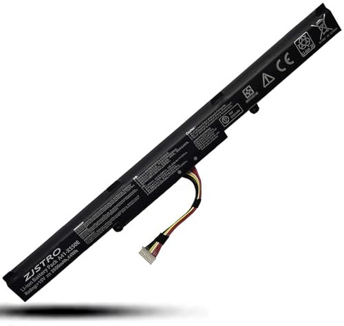 ZJSTRO A41-X550E Batterie pour ASUS X751l R751L R752L A450J A450JF X450J X450JF K550E K550DP K550D X550E X550Z X550ZA X751M X750J X750JA [15V/2950mAh]
