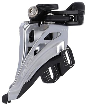 Shimano Deore Unisex FDM4100E4 Shimano neueste Serie Stufe 2, Silber, Doppel