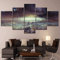 5-teiliges Wandbild Destiny 2 Spiel Poster Lost Planet Stadtbild HD Fantasy Art Leinwand Gemälde für Schlafzimmer Wanddekoration -30x40 30x60 30x80 cm ohne Rahmen