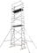 HOME MASTER Heimwerken Gerüstturm | Fahrbares Arbeitsgerüst | Chnelle Montage | Aluminium (7m Home Master Heimwerken Gerüstturm)