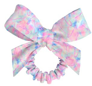 invisibobble Kids Slim Scrunchie Rosa I 1x Haargummi Regenbogen & Sweets I Geschenke für Mädchen I Haarschleife Kinder-Haar-Accessoires