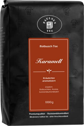 Paulsen Tee Pure Tea - Karamell - Rotbuschtee aromatisiert - 1000g