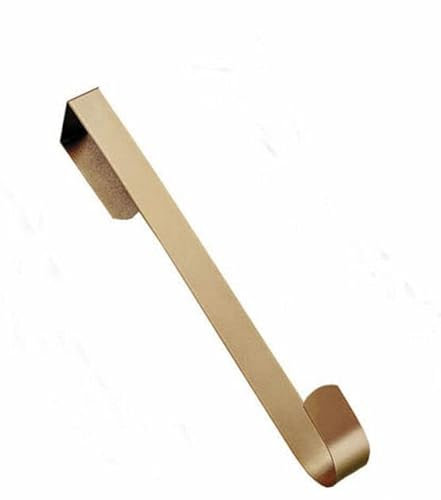 Rocky Mountain Goods Christmas Wreath Hanger - 12” Gold Over The Door Hanger for Front Door - Sturdy Metal Brass with Perfect Thinness Between Door