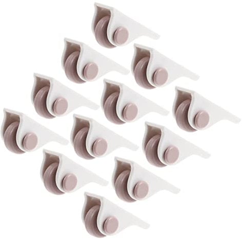 TEHAUX Self Adhesive Caster Wheels for Storage Boxes 12pcs Box Caster Case Wheels for Heavy Duty Storage
