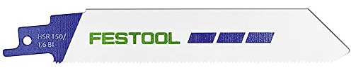 Festool Lame de scie sabre METAL STEEL/STAINLESS STEEL HSR 150/1,6 BI/5