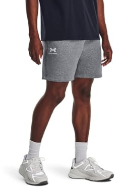 Under Armour Essential Herren-Shorts aus Fleece, 1 Stück, Pitch Gray, XXL