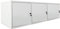 PROREGAL Mega Deal 3X Schließfachwürfel Cubic XL HxBxT 45x45x45cm Grau Schließfachschrank Metallspind Wertfachschrank Umkleideschrank 3 Fächer