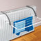 Vivo Technologies 2 Pack Over Radiator Airer Clothes Washing Drying Rack Rail Dryer Indoor Adjustable Foldable 6 Bar Drying Rack with Adjustable Arms Space Saving Grey