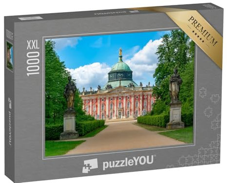 Puzzle 1000 Teile XXL „Malerisches Neues Palais im Park Sanssouci, Potsdam“
