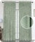 BEAUTEX Samt Vorhang Kräuselband U-Band Gardine Velvet abdunkelnd und Blickdicht, 300x245 cm (Breite 300 cm, Höhe 245 cm, Hellgrün)