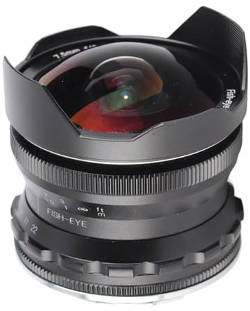 7,5mm F 2,8 Fisheye Objektiv Weitwinkel Manueller Fokus Für E-Mount Spiegellose Kamera Für A7 A7II A7R A7RII A7S A7SII A6500 A6300 A6000 A5100