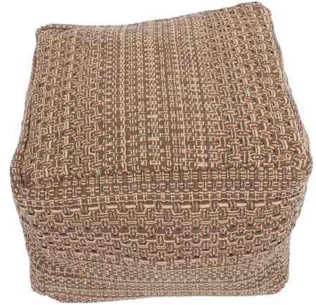 Hoement Kreativer Bezug Für Stühle Abnehmbarer Baumwoll-leinen-sitzbezug Für Fußhocker Dekorativer Waschbarer Bezug Für Esszimmermöbel Für Gemütliche Sitze Ohne Füllung