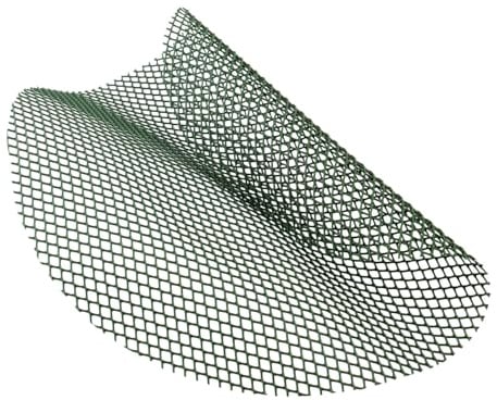 CLGarden Gitternetz 31cm rund für ø 45cm GFK Abdeckung Springbrunnen Deckel Laubschutzgitter für Wasserspiel Netz Kiesfang Blättersieb