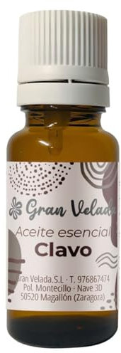 Aceite Esencial de Clavo Puro y Natural | Estimulante y Antiséptico | Repelente de Mosquitos | Ideal para Acné y Cabello |