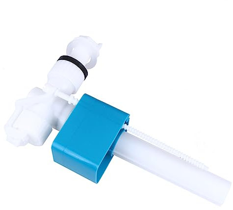 HOMOCONO Adjustable Toilet Inlet Valve Cistern Fittings for Bathroom Fixture Replacement Plastic Tube Simple Float Optimized Water Conservation Compatible