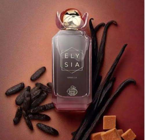 Fragrance_World Elysia Vanilla Eau de Parfum 100ml – Süßer Damenduft mit Vanille, Tonkabohne, braunem Zucker & Amber – Gourmand Parfum für Frauen – Warm, sinnlich & langanhaltend
