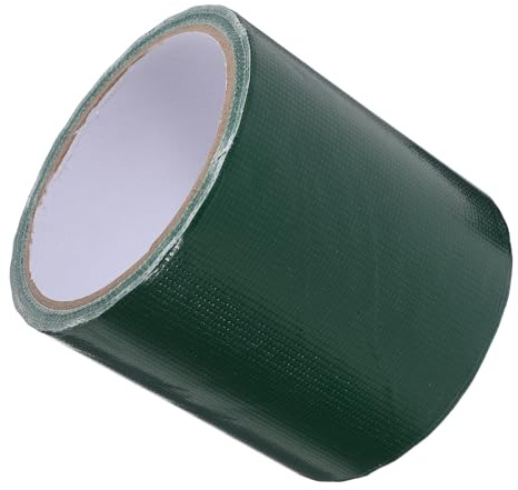 TOVINANNA Tarp Green 1 Roll Nylon Fiberglass Cloth Tape Heavy Duty | Tent Repair Tape, Outdoor Use, Wear Resistant Sturdy Finish, Greenhouse and Trampoline Support