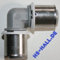 Uponor Winkel Presse bestehend aus Bogen MLC 20 Kunststoff PPSU