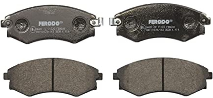 FERODO FDB600 Bremsbelagsatz Bremsbeläge Vorne ohne Zubehör Kompatibel mit HYUNDAI MATRIX FC