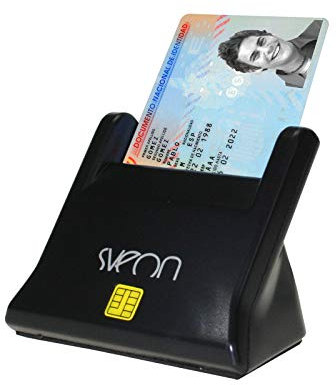 Sveon SCT022 - Elektronisches Lesegerät für den Personalausweis, Chipkartenleser