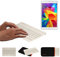 TECHGEAR [Active Strike (S) Clavier QWERTY sans fil Bluetooth avec étui de transport pour tablette Samsung Galaxy Tab A 8, Tab 4 8 Blanc