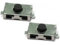 Topalli-Lot 2 Boutons + 1 pile Cr2016,Micro Interrupteur Clé Télécommande Compatible avec Peugeot 206 107 207 307 406, Citroen C1 C2 C3 C4 Xsara Berlingo,Toyota Opel Compatible avec Renault Clio 2